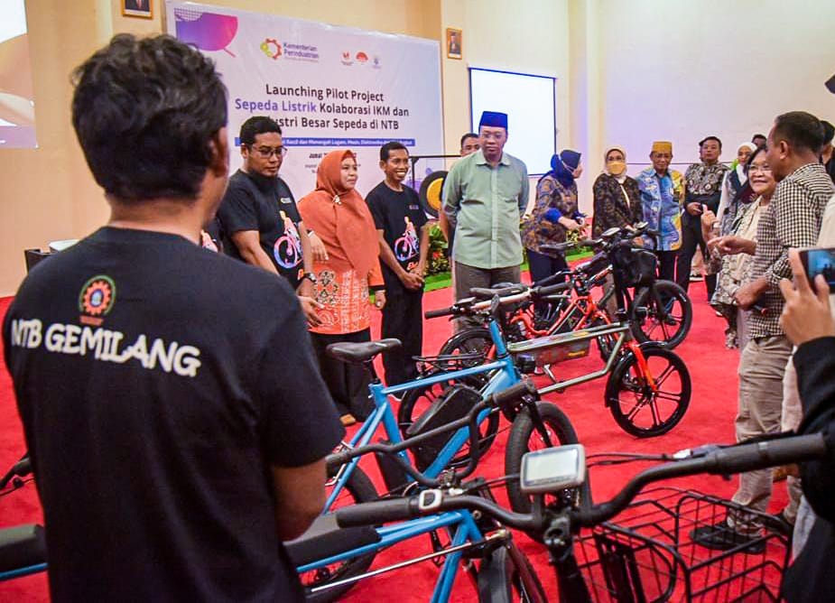 Launching Sepeda Listrik