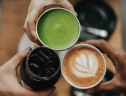 Kopi teh matcha