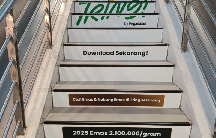 Foto salah satu tangga di BIZAM, pada Minggu (26/07/26)