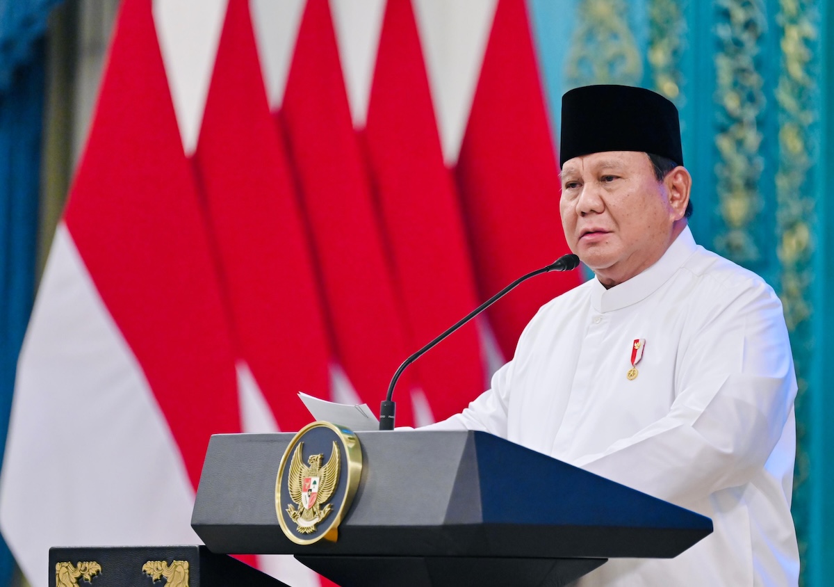 Prabowo Subianto Djojohadikusumo, Presiden Republik Indonesia ke-8